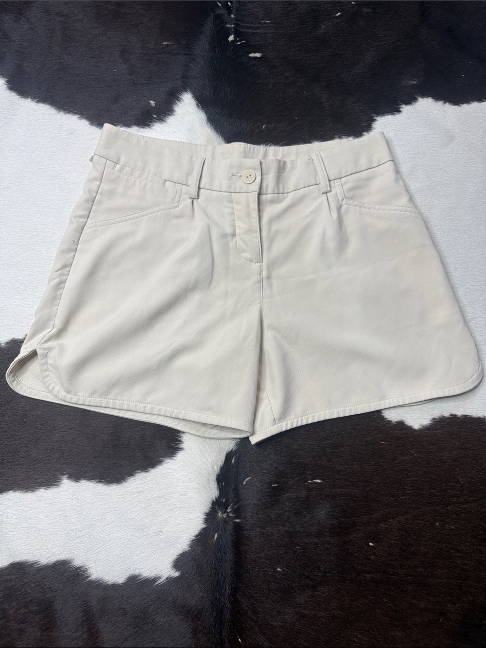 Puma Cream High Waist Women's Shorts